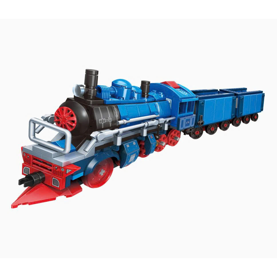 Toys - QMAN - 42206 Puzzle set (1/8 ทุกรุ่น) รถไฟไอน้ํา
