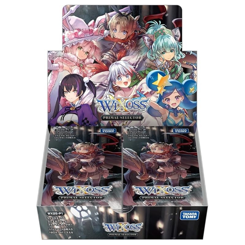 กล่องเลือก Wixs ของ Takara Tomy Wx25-P1 Tcg Booster Pack Primal ของ Takara Tomy
