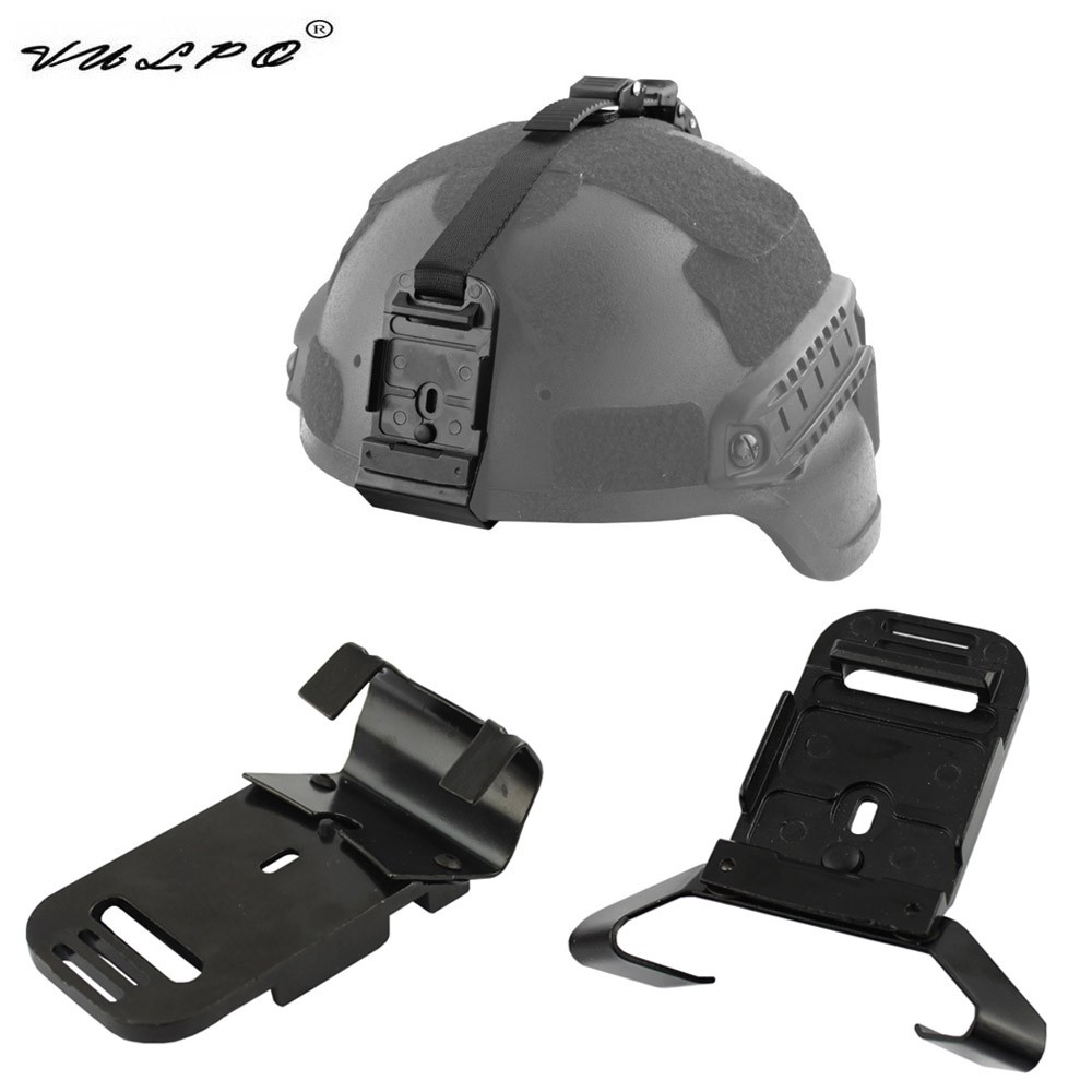 อุปกรณ์เสริมหมวกกันน็อค VULPO NVG PVS-7 PVS14 สำหรับแว่นมองภาพในตอนกลางคืน