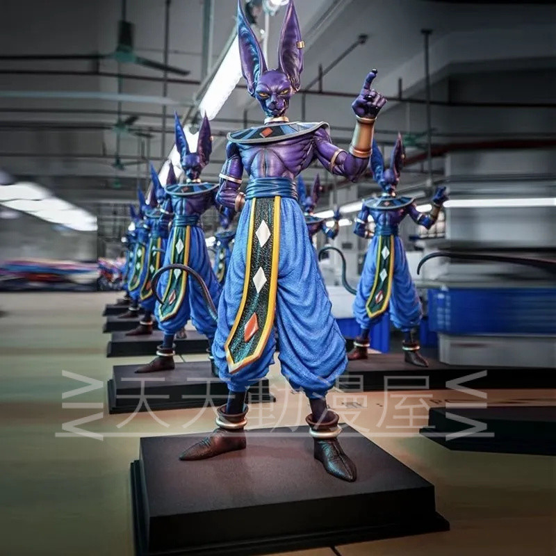 จัดส่งฟรี Dragon Ball รุ่น JT โรงงานรูปปั้น Brother God of Destruction Beaus ยืนตุ๊กตาตกแต่งกล่องของขวัญชนิดบรรจุกล่อง