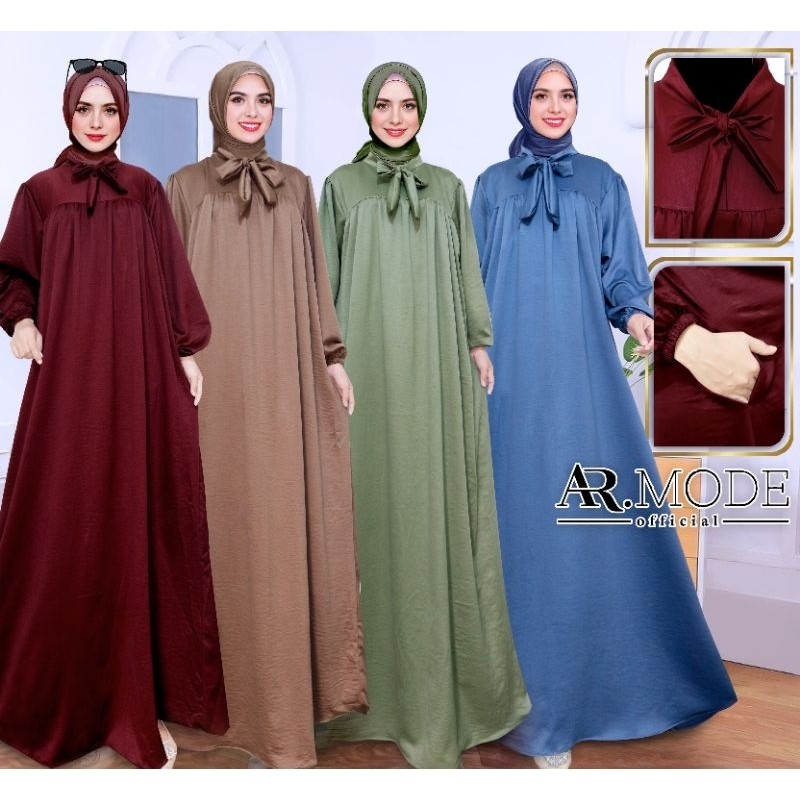 AYANA series Plain Allsize Gamis