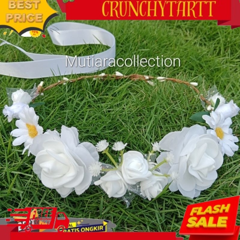 NEW FLOWER CROWN BEAUTIFUL FLOWER CROWN ACC