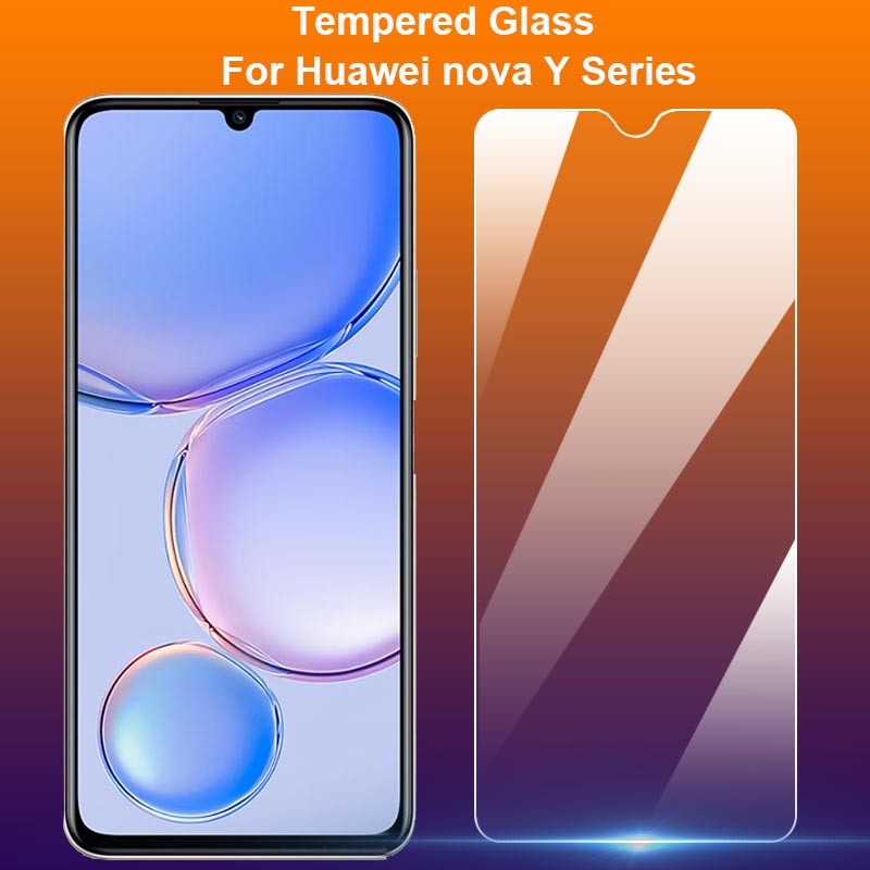ใช้งานร่วมกับสําหรับ Huawei nova Y63 Y72s Y91 Y90 Y60 Y71 Y70 Y61 กระจกนิรภัยใส 9H 2.5D Premium Scre