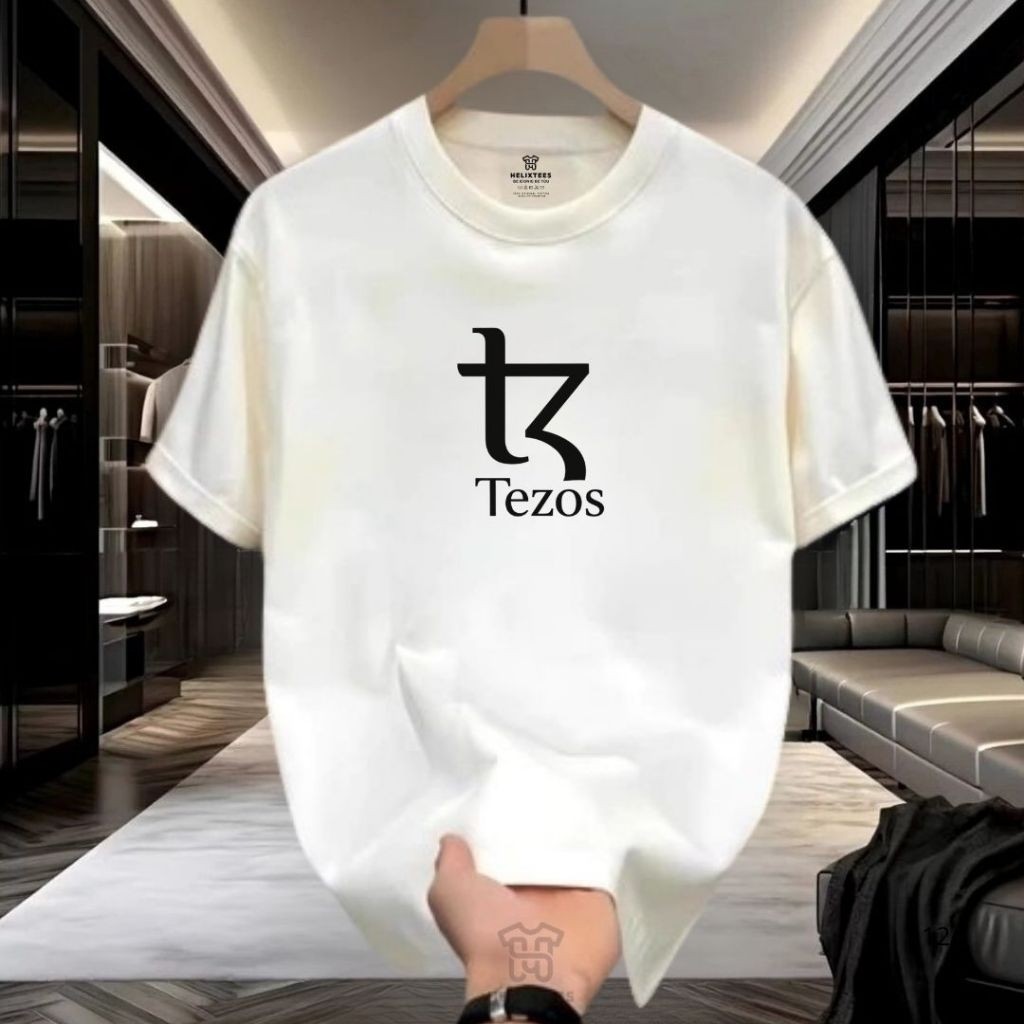 Tezos Super สบายและผ้าฝ้ายนุ่ม 20S Distro เสื้อยืดสําหรับผู้ชายและผู้หญิง Unisex Original Premium