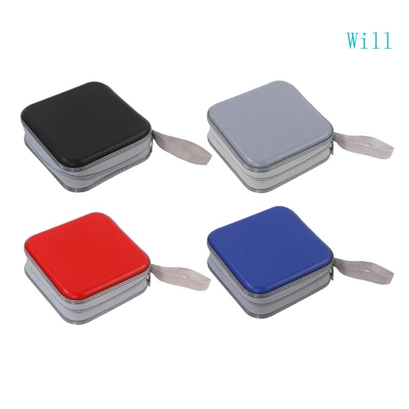 Will DVDs Wallets Holder CDs DVD Case Wallets 48 CDs Heavy Duty Bag Binders Storage