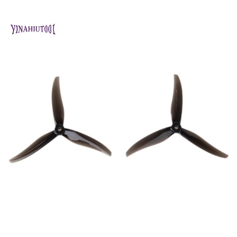 Yinahiut0012Pairs 6032 3-Blade PC ใบพัด 6 นิ้ว Drone ใบพัดสําหรับ RC FPV Freestyle 6 นิ้วระยะไกล Dro