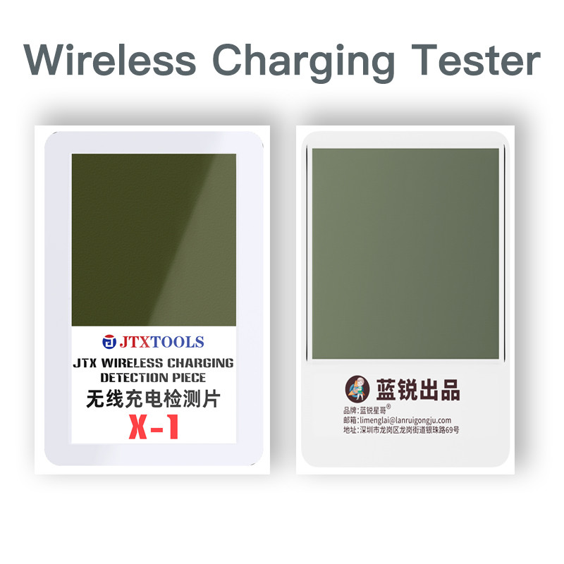 JTX X-1 Lanrui P1 เครื่องทดสอบการชาร์จไร้สายเครื่องตรวจจับเสาแม่เหล็กสําหรับซ่อม iPhone MagSafe Coil