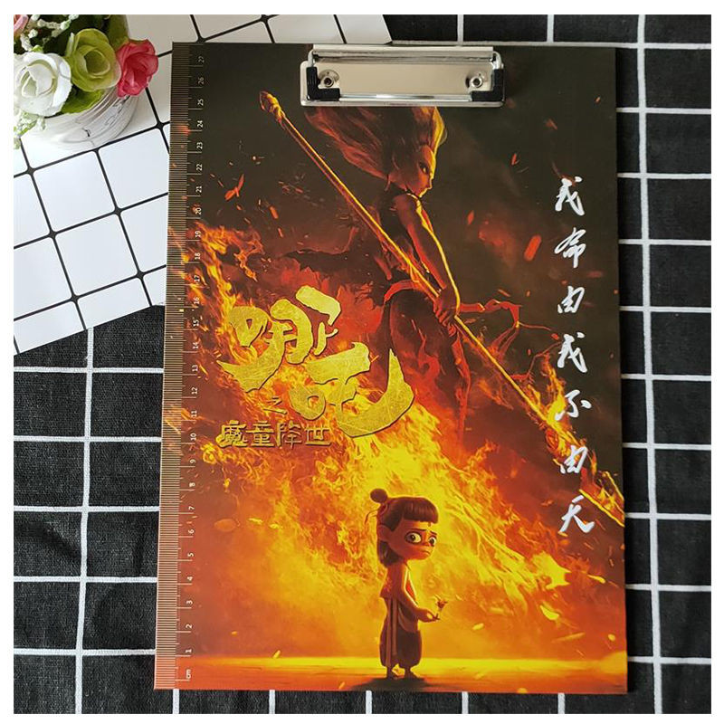 สินค้าใหม่พร้อมสต็อก Animation Merchantress Nezhas Demon Boy ของโลก Nezha Ao Bing Third Prince A4 Sp