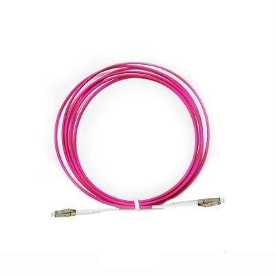 LC LC OM4 patchcord ไฟเบอร์ออปติกมัลติโหมด LC LC OM4 Simplex 1 เมตร