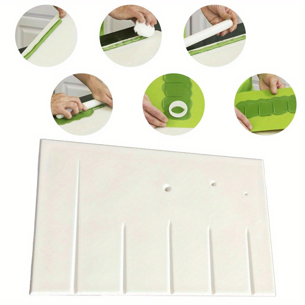 กลีบใบ Veining Board ดอกไม้ Modelling เค้ก Fondant Y4N7 I1B0 E7B7