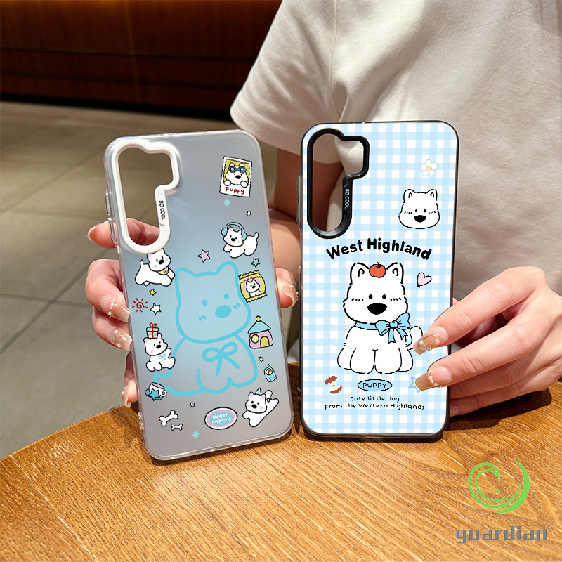 For OPPO ซองโทรศัพท์ A18 A38 A15 A15s A60 รูปแบบหมา A18 A38 A3 X A15 A15S A35 A57(4G)A77 A77S(4G)
