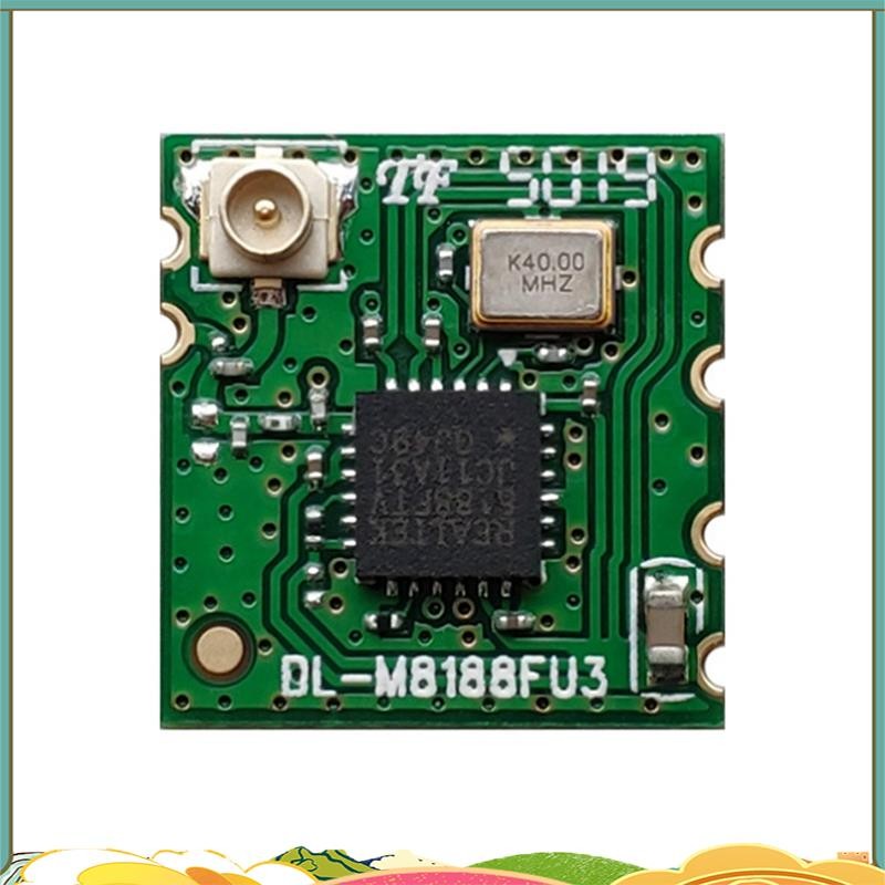 RTL8188FTV โมดูล WIFI ไร้สายพร้อมบล็อกสําหรับ Linux Android อินเทอร์เฟซ USB 2.4GHz BL-M8188FU3