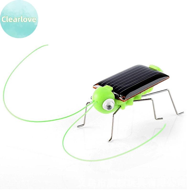 Clearlove Solar grasshopper Powered Robot Toy Todor Gadget Gift ของเล่นพลังงานแสงอาทิตย์ TH