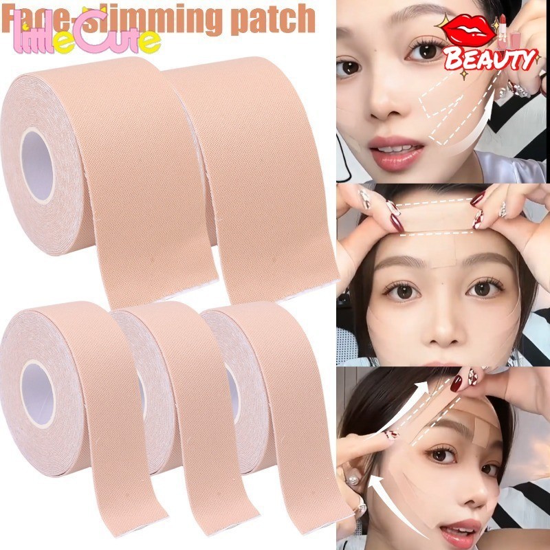 [ Beauty ] Face Lifter Tape สําหรับผู้หญิง-กระชับผิว-Face-slimming Patch-เครื่องมือความงาม-กันน้ําเหงื่อ Face Stikers-ปรับปรุงริ้วรอย,ยกกล้ามเนื้อใบหน้า