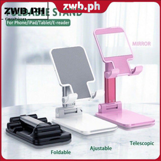 ZWB K3 Universal Cellphone Holder Foldable Desk Phone Stand Telescopic Adjustable Mobile CP Stand