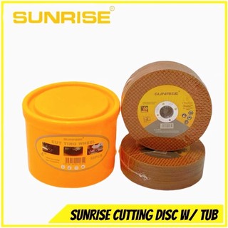 50Pcs SUNRISE Cutting Disc 4 Inch Tub For Metal Stainless Steel