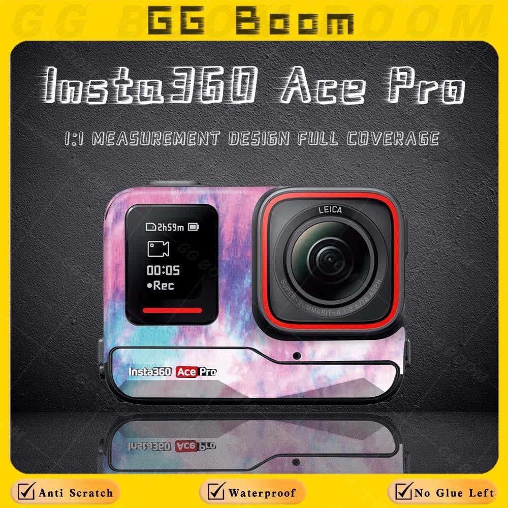 สําหรับ Insta 360 Ace Pro insta360 ace pro Panoramic Action กล้อง Accessorie ฟิล์มป้องกัน Scratch-Proof สติ๊กเกอร์กันน้ํา
