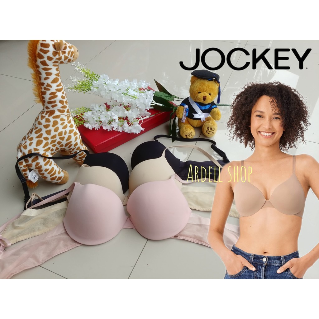 CJ JOCKEY ชุดชั้นในผู้หญิง SEAMLESS PUSH UP BRA สวมใส่สบายได้ DAILY 34B 36B JPS