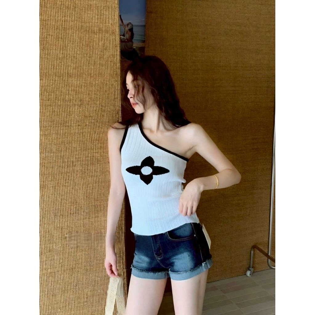 Moonlingพร้อมส่งจากไทย เสื้อกล้ามไหมพรม น่ารักๆ รูปที่ 5