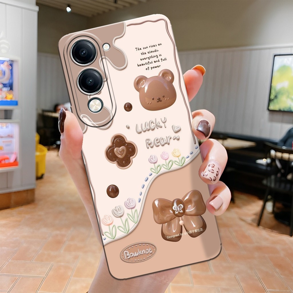 Softcase Hp VIVO Y04/Y04s/Y29s/Y19s GT - Fashion Case Bear - Case VIVO Y04/Y04s/Y29s/Y19s GT - เคสซิ