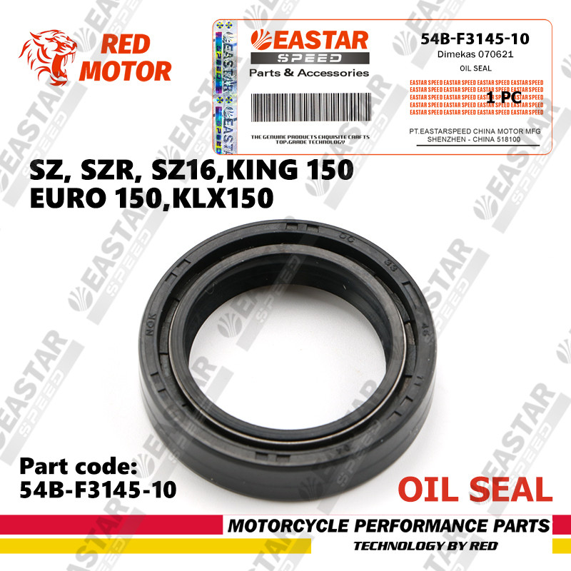 ซีลน้ํามันโช๊คหน้า SZ, SZR, SZ16,Wizard 125, 175,King 150, Euro 150,KLX150,Mody5 33*46*11