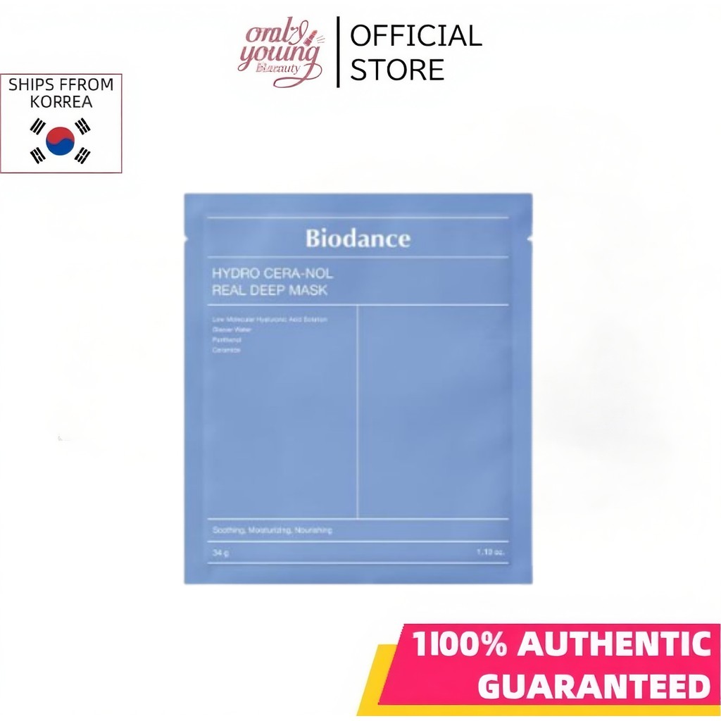 [Biodance] Hydro Cera-Nol Real Deep Mask (4ea Per Box)