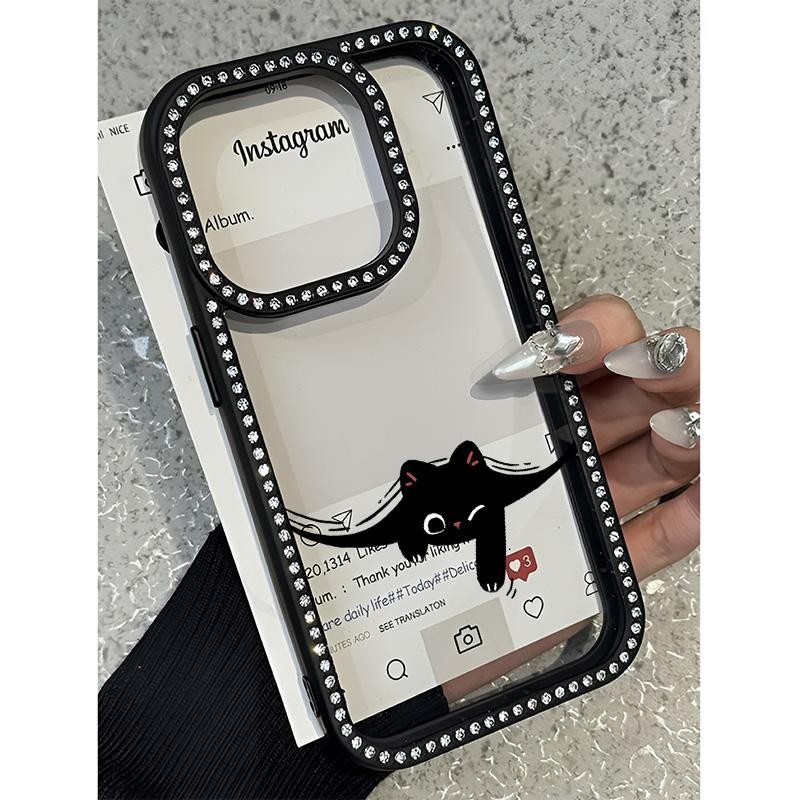 SleepingลูกแมวสําหรับiPhone 11 12 16 13 15 14 15PRO 12PRO 15PROMAX 16PROMAX 13PROMAX 15PLUS 14PLUSแฟ