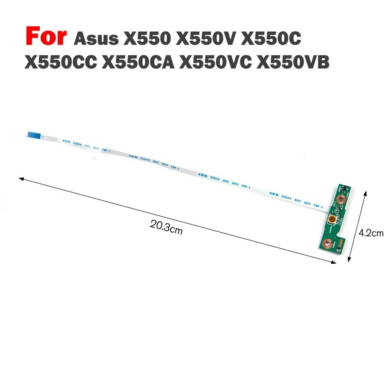 P003 🔘 Asus X550 X550V X550C X550CC X550CA X550VC K550C X552V A550C Y581C A550L Y581L W518 X552E Pow