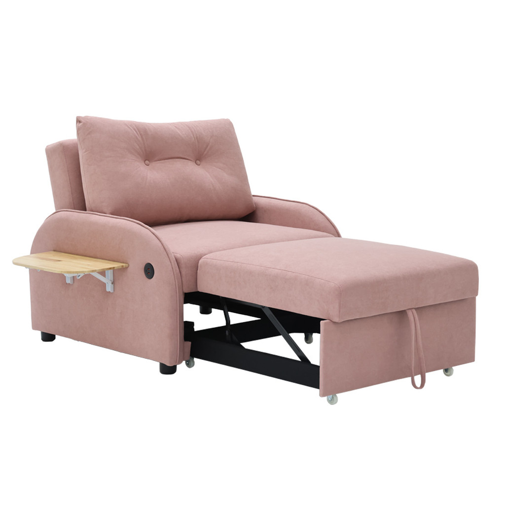 SB Design Square โซฟาเบด รุ่น Rich สีชมพู (96x94x90 ซม.)  แบรนด์ SOFA SOLUTIONS รูปที่ 3