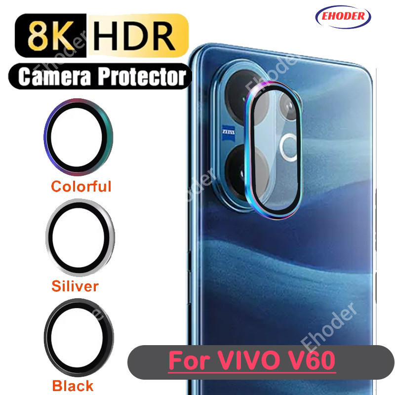 แหวนโลหะป้องกันกล้องฟิล์มสําหรับ VIVO V60 5G 2025 คลุมทั้งหมดสําหรับ VIVOV60 V2511 V 60 เลนส์