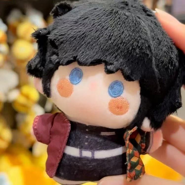 Demon Slayer/Giyu Tomioka/Demon Slayer Fan Merchanted ตุ๊กตา Tomioka Giyuu พิมพ์ปลาดาว Nuoka ผ้าฝ้าย