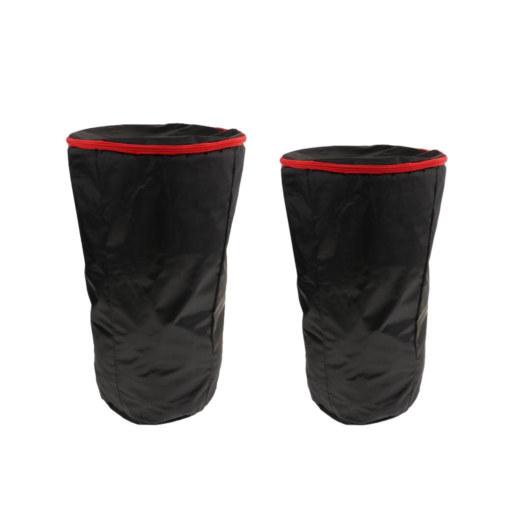 [Local delivery] กระเป๋าเป้สะพายหลังแบบนุ่ม Black African Drum Storage Djembe สำหรับ Djembe ขนาด 10 