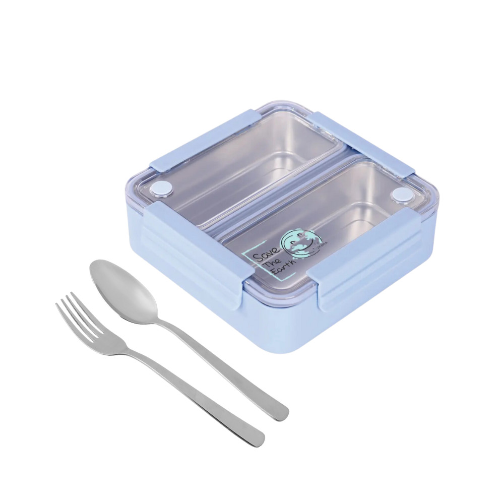 Zebra Jolly กล่องข้าวพร้อมช้อน Set (20ซม.)