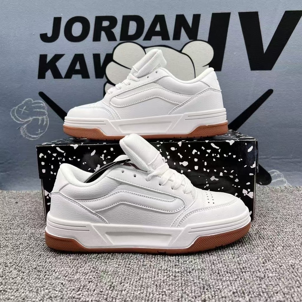 สไตล์ใหม่36-44ขนาดผู้ชายผู้หญิงสเก็ตบอร์ดรองเท้า Retro Casual Heightening รองเท้าผ้าใบ