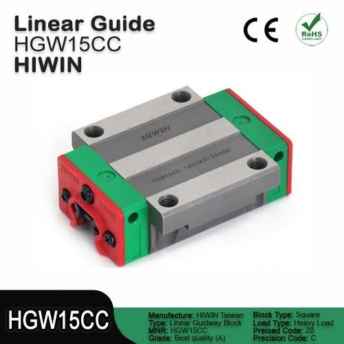 HGW15CC HGW 15 CC HGW 15CC LINEAR BEARING BLOCK MOTION BALL CNC HGR15