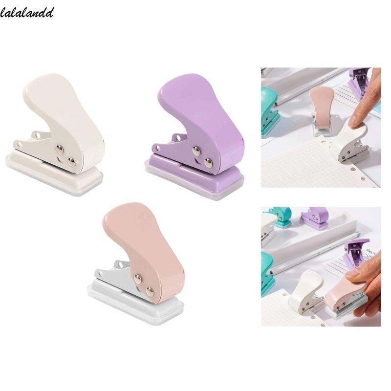 Laland Single Hole Puncher Paper Punches ความจุ 10 แผ่นสําหรับหัตถกรรมโครงการสมุดภาพ