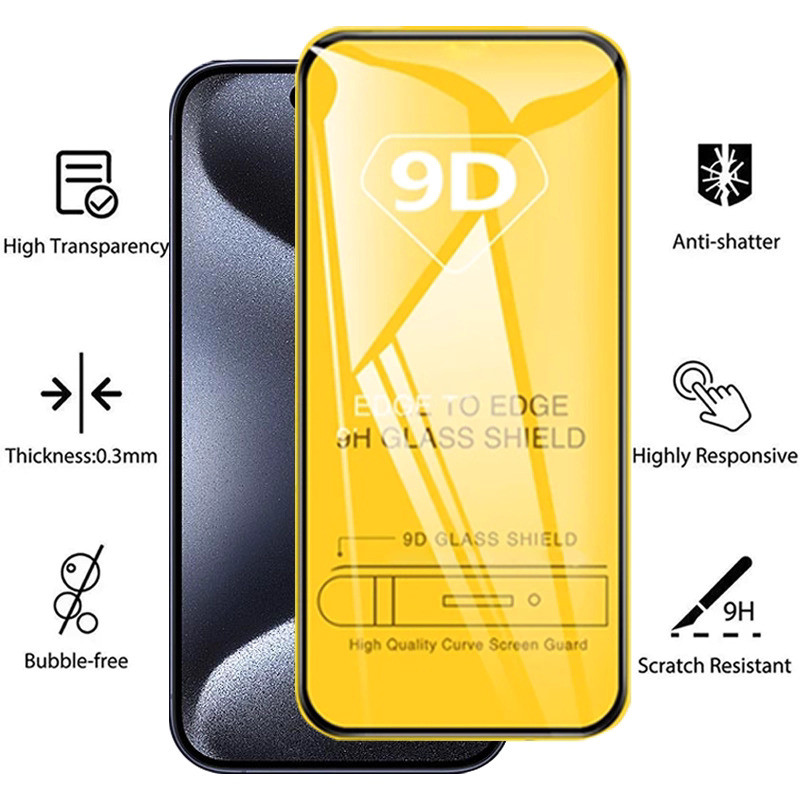 1PC 9D กระจกนิรภัยป้องกันหน้าจอสําหรับ Realme 14 14T 14X 13 12 12X 11 11X 10 9i 8i Pro Plus 4G 5G