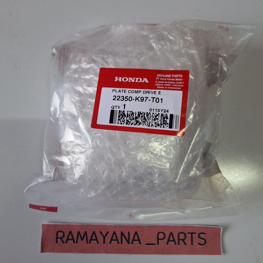 แผ่น Comp Drive Double Clutch Pad Holder PCX 150 K97 22350K97T01