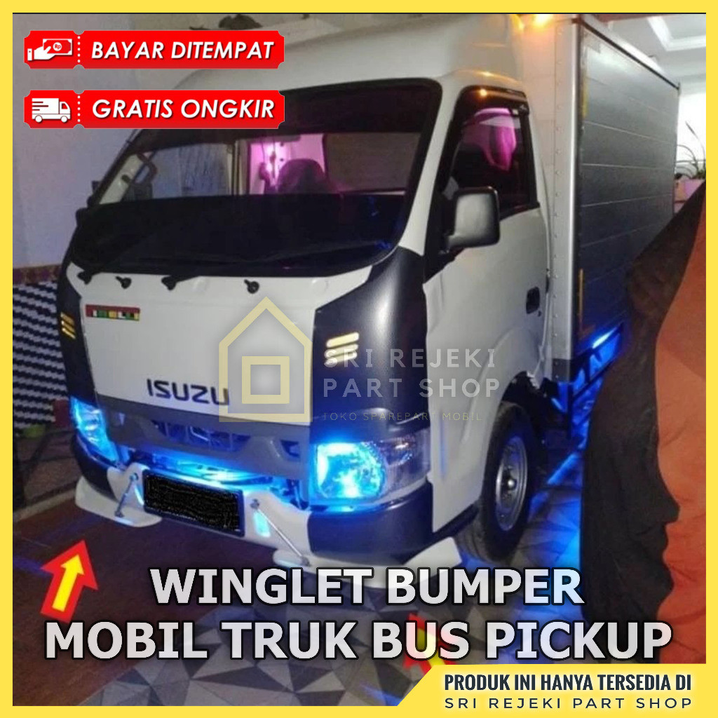 รถ Winglet รถบรรทุก Winglet Universal Car Winglet กันชน Winglet รถเดี่ยวรถบรรทุก Universal
