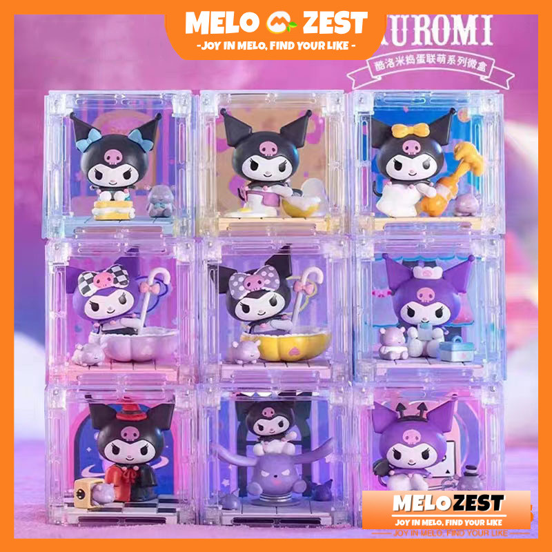 ของแท้ Sanrio Kuromi Naughty League Series Blind Box Set Doll  Cute ตุ๊กตา ของขวัญ เครื่องประดับ