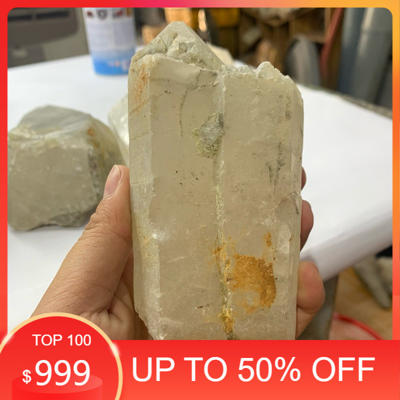 หินควอตซ์สโมคกี้ธรรมชาติขัดเงา (หินแท้) สําหรับตกแต่งบ้านหนัก 580g (Z5) ใช้เป็นของตกแต่งสะสม VN