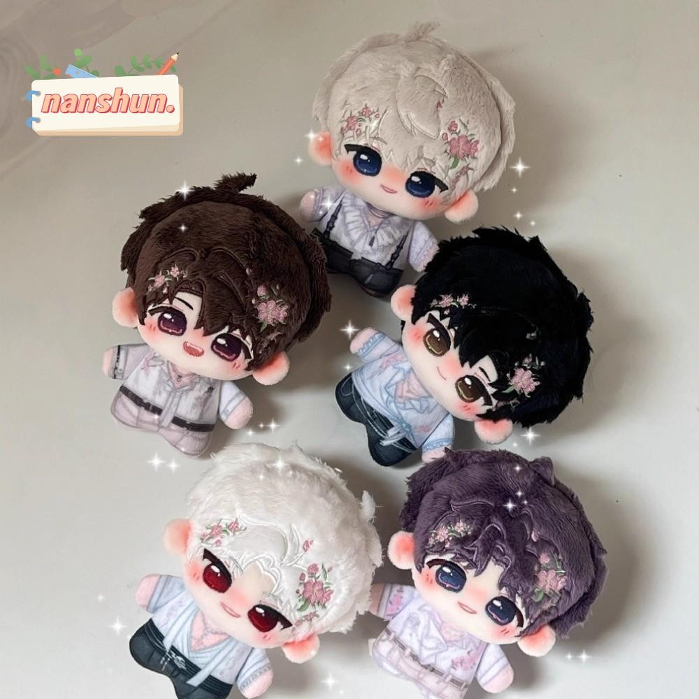 NANSHUN ตุ๊กตา Love and Deepspace, ดอกไม้ Zayne Caleb Sylus ตุ๊กตาตุ๊กตา, Kawaii รูปการ์ตูน 10 ซม. X