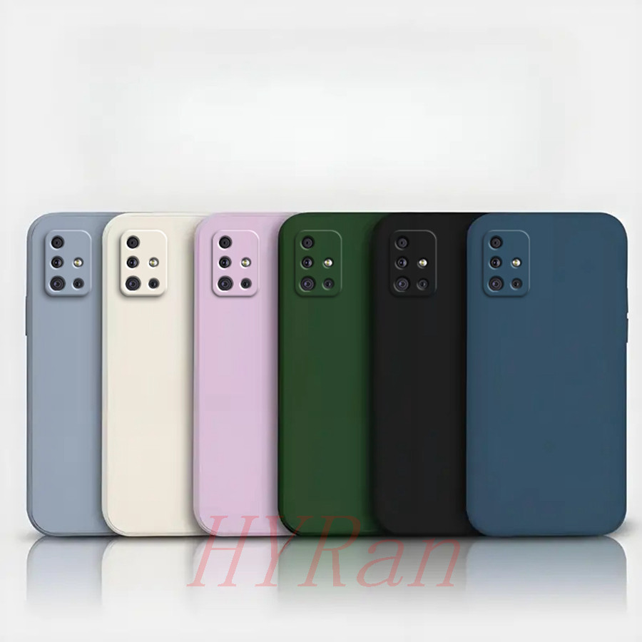 เคสโทรศัพท์ซิลิโคนสีทึบ Samsung A51 YT