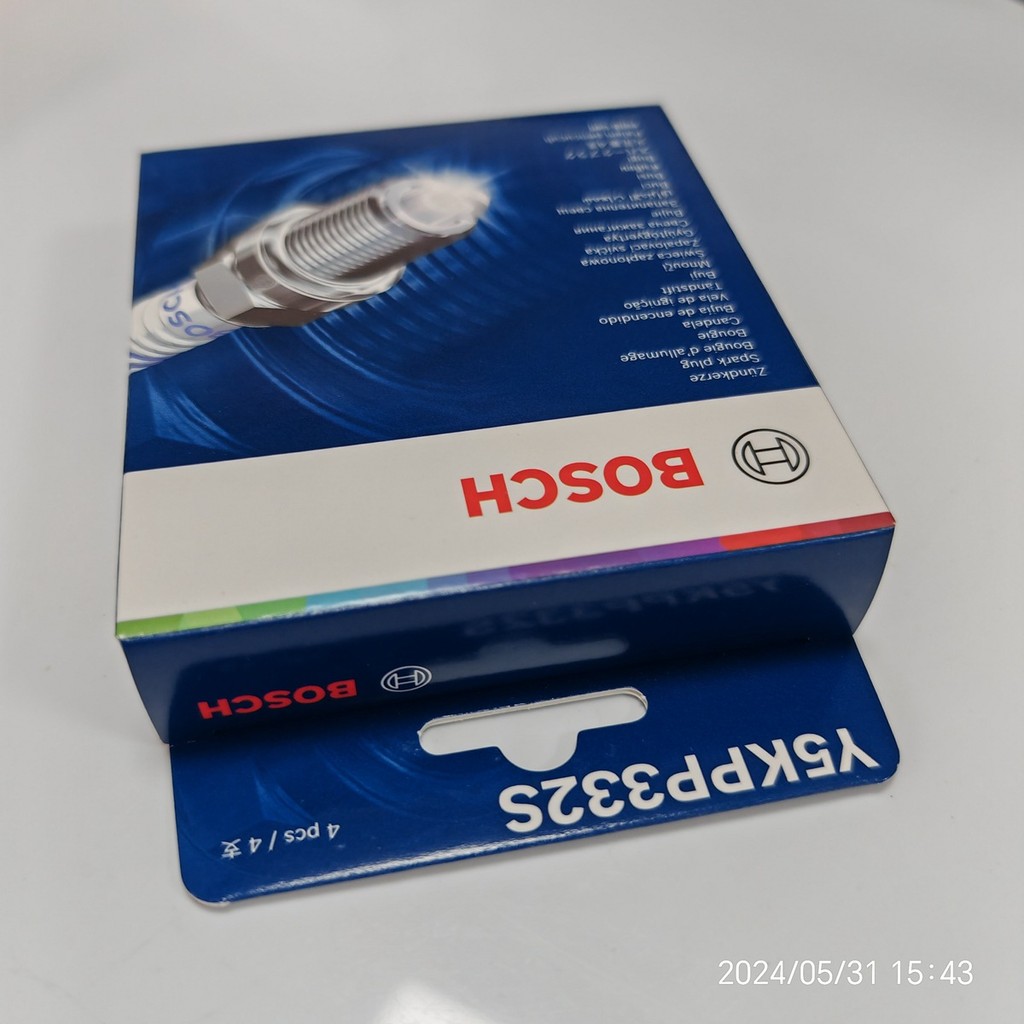 5521-Y5KPP332S/0241145521双铂金博世火花塞适用于//宝沃/西雅特