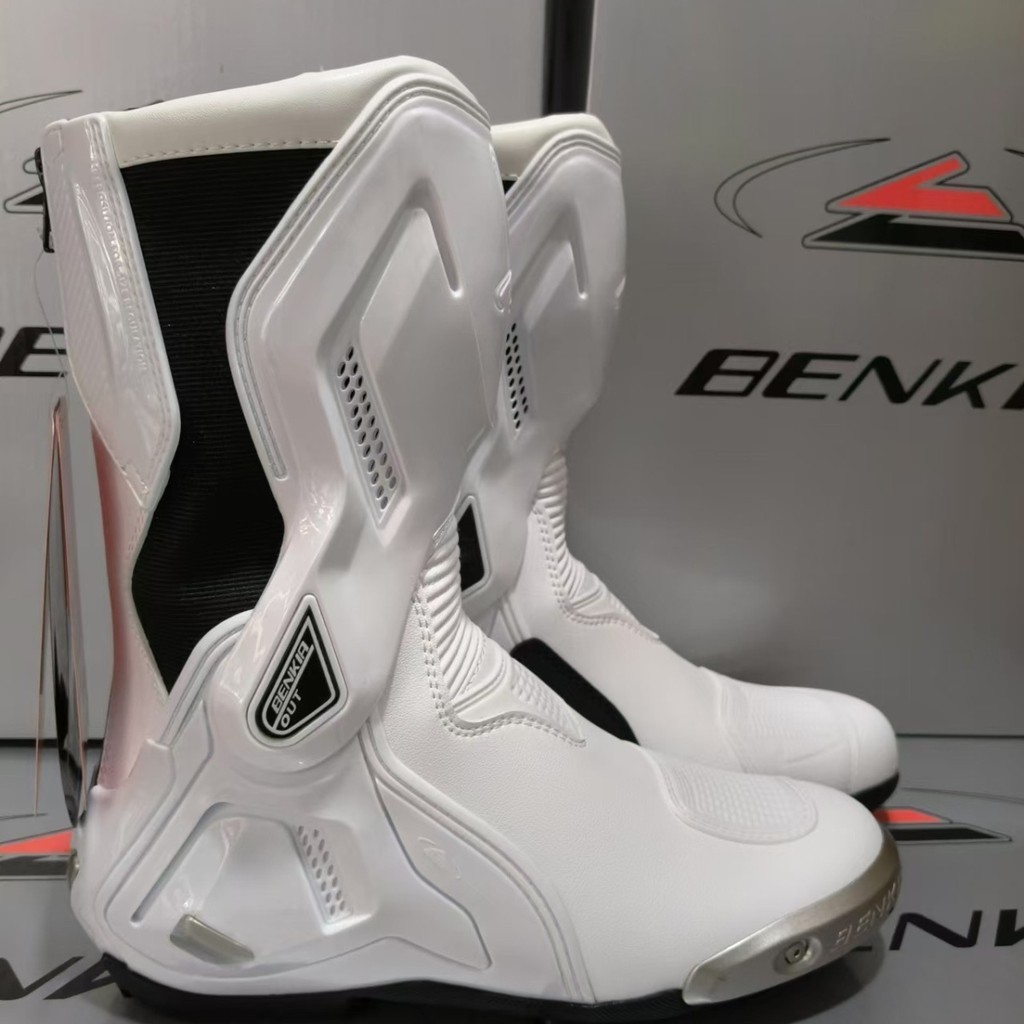 [1179 คอลเลกชันคน] BENKIA BENKIA รองเท้าขี่มอเตอร์ไซค์ Rally มอเตอร์ไซค์ระบายอากาศ Off-Road Four Sea