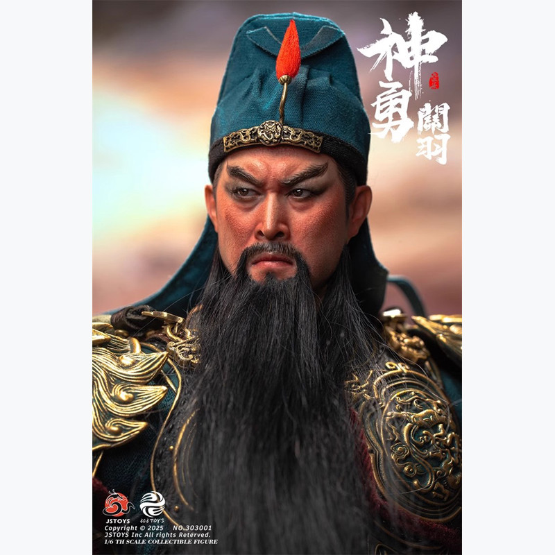 [Collection Boutique] พร้อมสต็อก 303TOYS JSTOYS 1/6 สามก๊กพระเจ้า Brave Guan Yu Guan Yunchang Movable Eye Soldier 0102 ราคา ถูกที่สุด ดีลบีเคเค แกลเลอรีภาพที่ 4