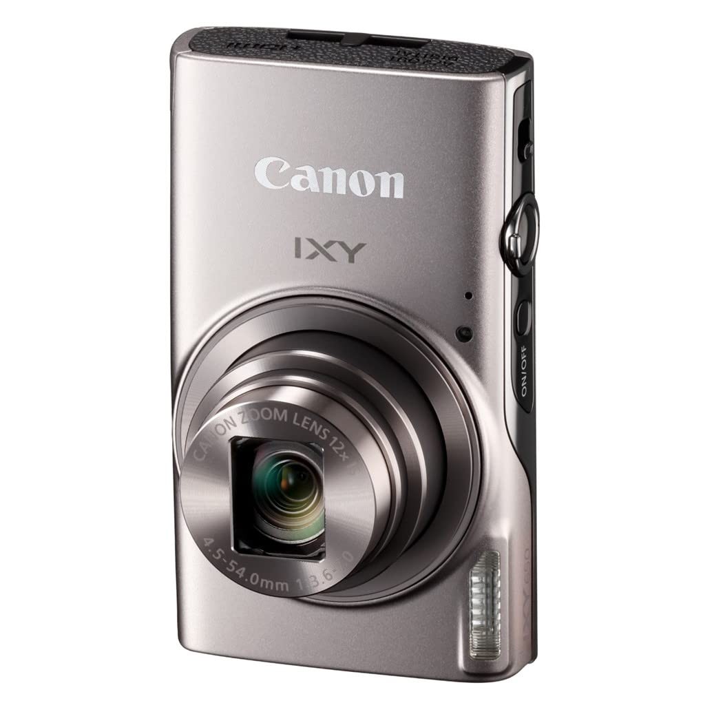 Canon Compact Digital Camera IXY 650 Silver Optical 12x Zoom / Wi-Fi compatible IXY650SL