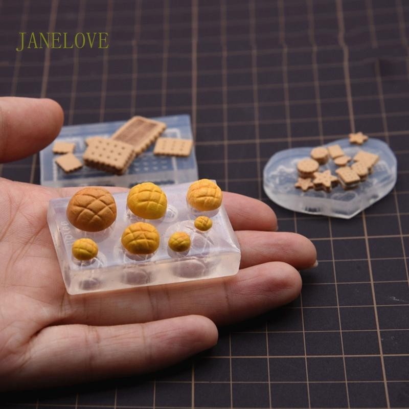 Jlove DIY หล่อเบเกอรี่เครื่องมือมินิขนมหวานคริสตัลอีพ็อกซี่เรซินแม่พิมพ์เค้กลูกอมช็อกโกแลตซิลิโคน Mould