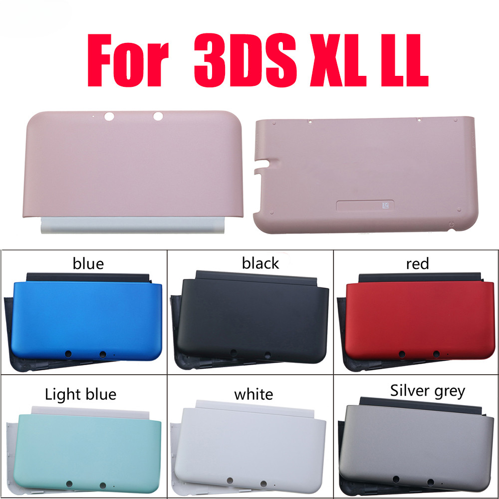 Complete Upper Lower Full Housing Shell Faceplate เปลี่ยนอะไหล่ซ่อมใช้งานร่วมกับ Nintendo 3DS XL 3DS LL คอนโซลมือถือ
