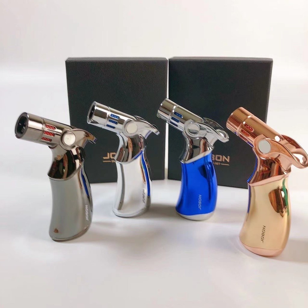 ไฟแช็คแก๊ส JOBON ไฟแช็ค ไฟฟู่ หัวพ่นไฟ แบบ4หัว แรงสูง ทำอาหารได้ แบบเติมแก๊ส